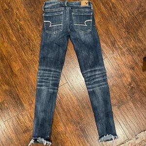 American eagle Super low rise jeggings Super super stretch